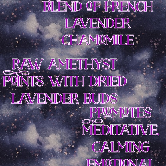 12oz. Lavender.& Chamomile Hand Poured Candle - Picture 4 of 10